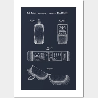 Apple Phone Patent 1985 Posters and Art